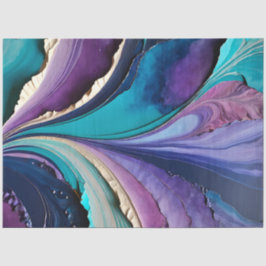 Farbiges Papier Collage Art Tissue Paper