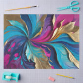 Farbiges Papier Collage Art Tissue Paper (Basteln)