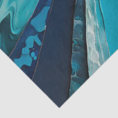 Farbiges Papier Collage Art Tissue Paper (Ausschnitt)