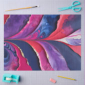 Farbiges Papier Collage Art Tissue Paper (Basteln)