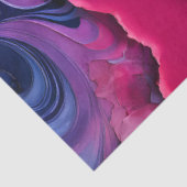 Farbiges Papier Collage Art Tissue Paper (Ausschnitt)