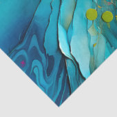 Farbiges Papier Collage Art Tissue Paper (Ausschnitt)