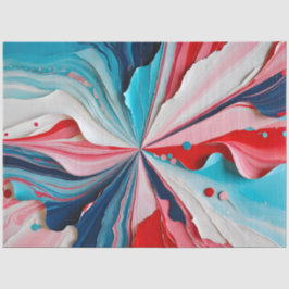 Farbiges Papier Collage Art Tissue Paper