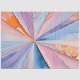 Farbiges Papier Collage Art Tissue Paper