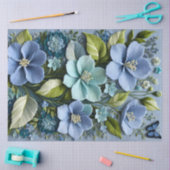 Farbiges Papier für Blumenmuster (Basteln)