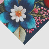 Farbiges Papier für Blumenmuster (Ausschnitt)