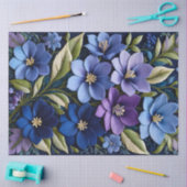 Farbiges Papier für Blumenmuster (Basteln)
