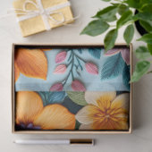 Farbiges Papier für Blumenmuster (Geschenk)