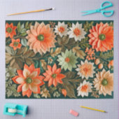 Farbiges Papier für Blumenmuster (Basteln)