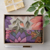 Farbiges Papier für Blumenmuster (Geschenk)
