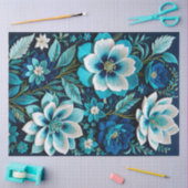 Farbiges Papier für Blumenmuster (Basteln)