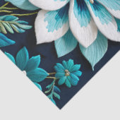 Farbiges Papier für Blumenmuster (Ausschnitt)