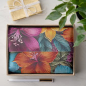 Farbiges Papier für Blumenmuster (Geschenk)