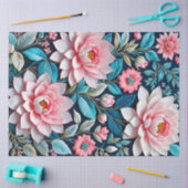Farbiges Papier für Blumenmuster (Basteln)