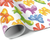 Farbiges Papier für das Wrapping von Bögen Geschenkpapier (Rolleneckpunkt)