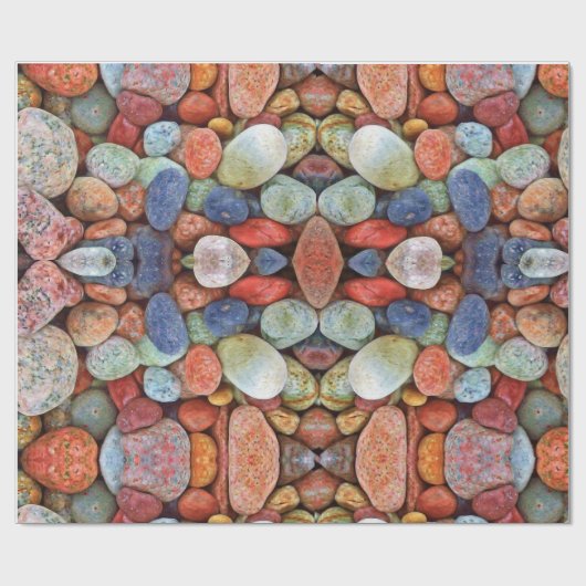 Farbiges Papier für das Wrapping von Kieselsteinen Geschenkpapier (Flach)