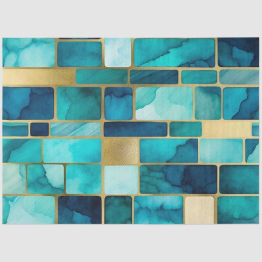 Farbiges Papier für die Glaskunsttafel (Vorderseite)