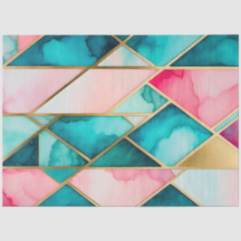 Farbiges Papier für die Glaskunsttafel