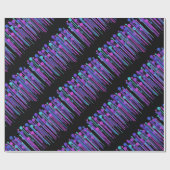 Farbiges Papier für Tropfen und Dosen Geschenkpapier (Flach)