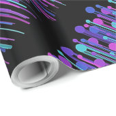 Farbiges Papier für Tropfen und Dosen Geschenkpapier (Rolleneckpunkt)