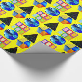 Farbiges Papier Geschenkpapier (Ecke)