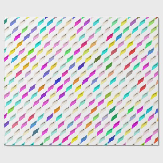 farbiges Papier Geschenkpapier (Flach)
