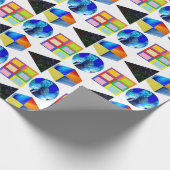 Farbiges Papier Geschenkpapier (Ecke)