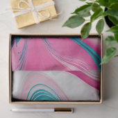 Farbiges Papier mit Kunsttipps aus Marmor (Geschenk)