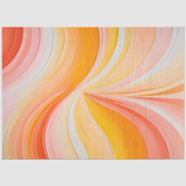 Farbiges Papier mit Ölmalereien