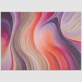 Farbiges Papier mit Ölmalereien