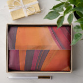Farbiges Papier mit Ölmalereien (Geschenk)