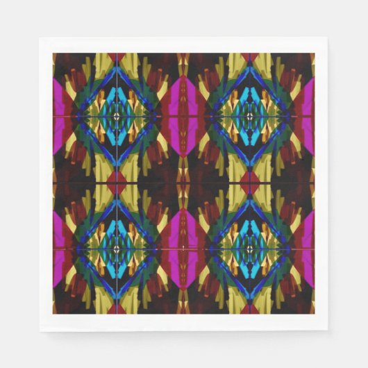 Farbiges Papier Napkins Serviette (Vorderseite)