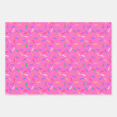 Farbiges Party-Celebration-Muster Papier (Vorderseite)