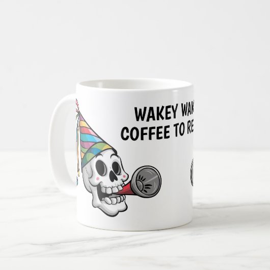 Farbiges Party Kaffeetasse (Vorderseite Links)