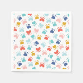 Farbiges Party Serviette (Vorderseite)