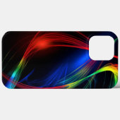 Farbiges Party strahlt modern Case-Mate iPhone Hülle (Rückseite (Horizontal))