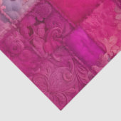 Farbiges Patchwork Quilt Art Tissue Paper Seidenpapier (Ausschnitt)