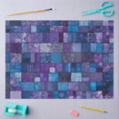 Farbiges Patchwork Quilt Art Tissue Paper Seidenpapier (Basteln)