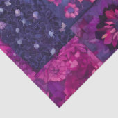 Farbiges Patchwork Quilt Art Tissue Paper Seidenpapier (Ausschnitt)