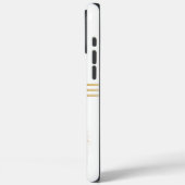 Farbiges Pferd mit fließender Mähne Case-Mate iPhone Hülle (Rückseite / Links)