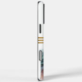 Farbiges Pferd mit fließender Mähne Case-Mate iPhone Hülle (Rückseite / Rechts)