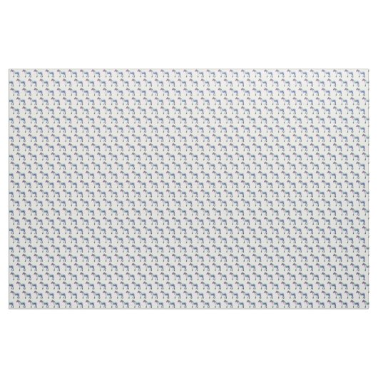 Farbiges Pferdemuster auf Baumwollstoff Stoff (Yard (91,4 cm))
