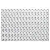 Farbiges Pferdemuster auf Baumwollstoff Stoff (Fat Quarter (45,7 x 55,9 cm))