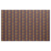 Farbiges Picklaballmuster Stoff (Fat Quarter (45,7 x 55,9 cm))