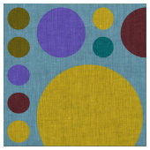 Farbiges Polka Dot Circles Muster #12 Stoff (Muster)
