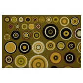 Farbiges Polka Dot Circles-Muster #8 Stoff (Fat Quarter (45,7 x 55,9 cm))