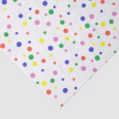 Farbiges Polka Dots Tissue Paper Seidenpapier (Ausschnitt)