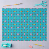 Farbiges Polka Dots Tissue Paper Seidenpapier (Basteln)