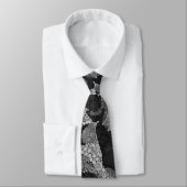 Farbiges Polka-Punktmuster Krawatte (Gebunden)