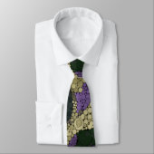 Farbiges Polka-Punktmuster Krawatte (Gebunden)